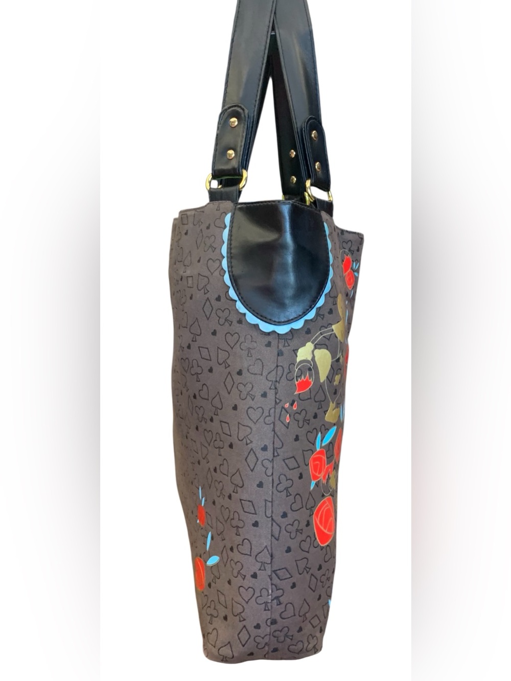 Alice In Wonderland Disney Loungefly Tote BagHandbag - Picture 5 of 6